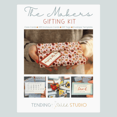 Care Cards for Your Handmade Gifts